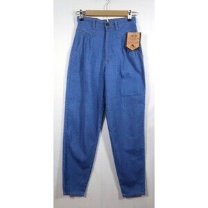 Vintage Cherokee Women's Mom Jeans Pleated 80's 90's High Rise Waisted NOS NEW 6
